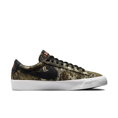 Nike Sb Zoom Blazer Low Pro Gt Real Tree / Safety