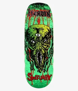 Heroin Skateboards Swampy Ko2 Slime Face