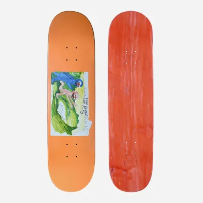 Glue Skateboards Ostrowski come Alone And Play Apricot