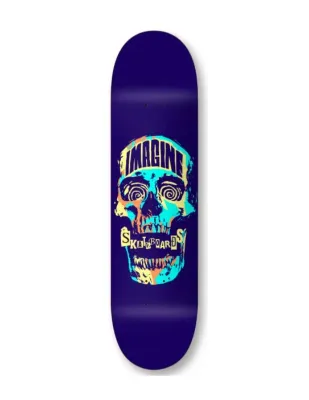 Imagine Skull Punk Azúl Varias Medidas