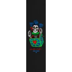 Grip Skate Powell Peralta Chris Hiett Skull Noir