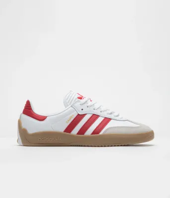 Adidas Puig Samba Shoes Ftwr / Better Scarlet / Gum4