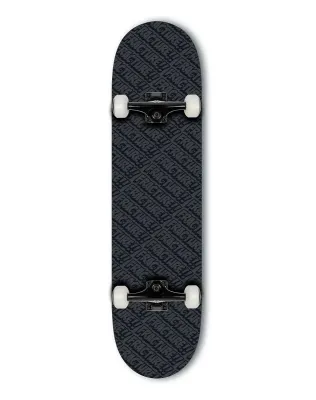 Fracture All Over Comic Black Skateboard