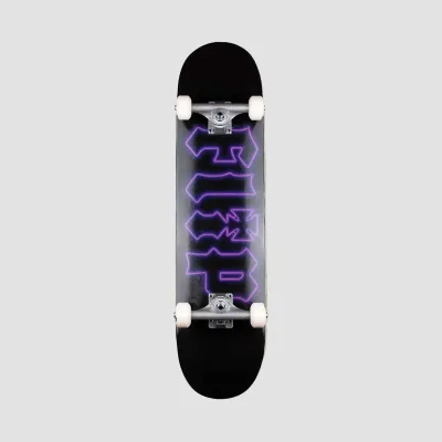 Flip Team Hkd Skateboard Neon Purple