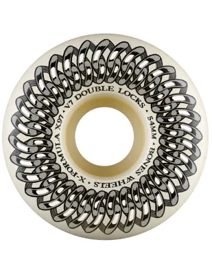 Ruedas Bones 54mm 97a X Formula V7 Double Locks