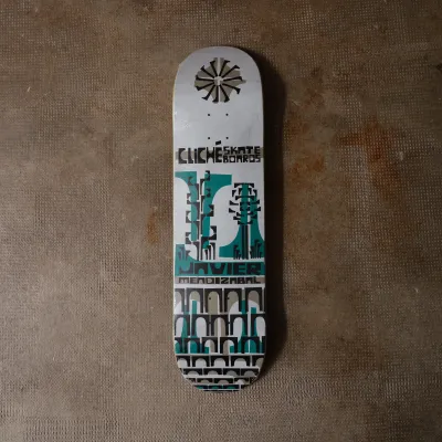 Cliché Skateboards Mendizabal Griptape Art