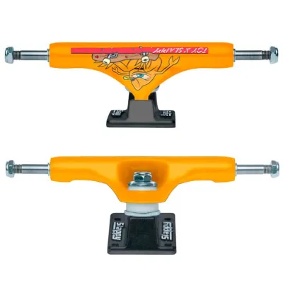Slappy X Toy Machine Hollow Lights Orange/black 8.0