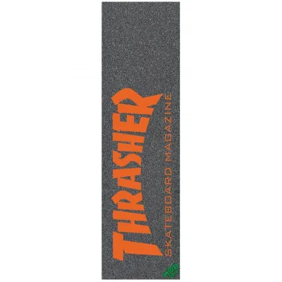 Mob X Thrasher Orange Griptape Sheet Black/orange