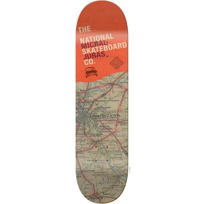 The National Co Michal Juras Warsaw Map