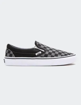Zapatillas Vans Classic Slip On pewter Checkerb