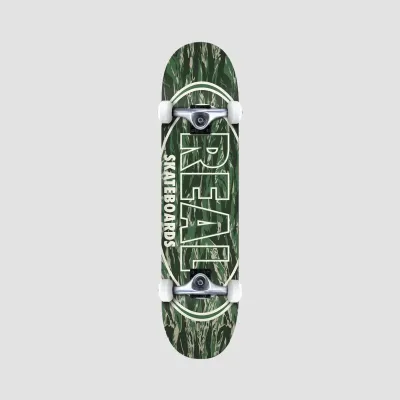 Real Stealth Oval Skateboard Green