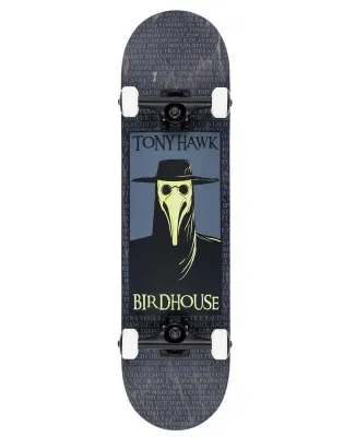 Birdhouse Stage 3 Plague Doctor Black ’’ Skate