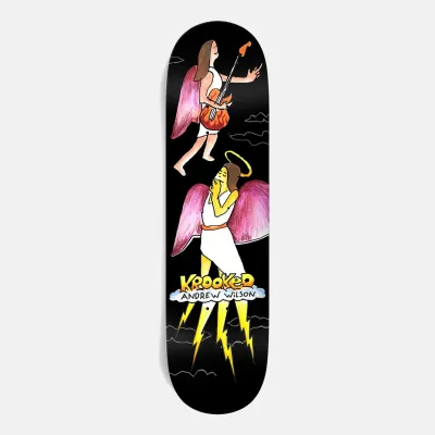 Krooked Skateboards Wilson Angel True Fit