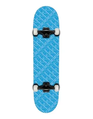 Fracture All Over Comic Blue Skateboard
