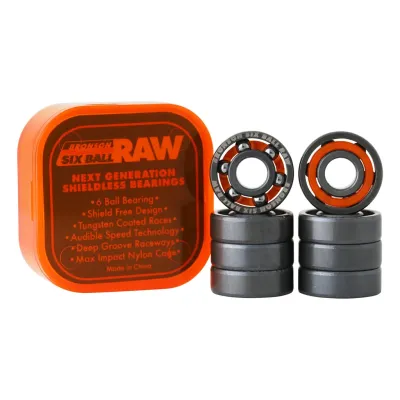 Bronson Speed Co. 6-ball Raw Roulements