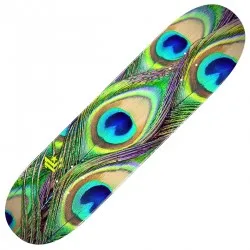 Powell Mini Logo fin Fur Feather 18 Peacock