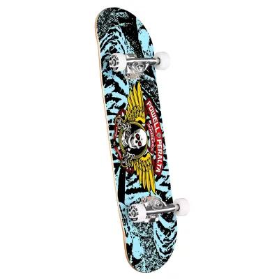 Powell Peralta Winged Ripper Birch Black Light Blue