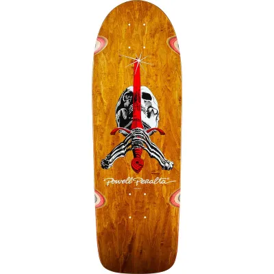 Powell Peralta Ray Rodriguez Og Skull & Sword Re-issue Stain 10x30