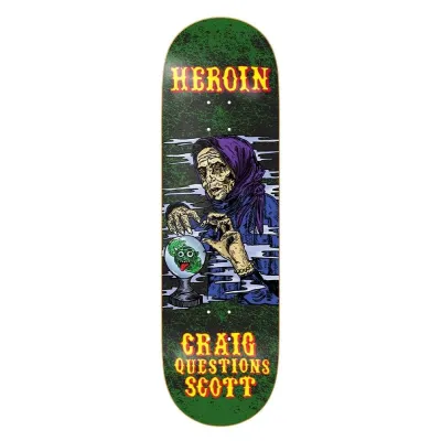Heroin Skateboards Craig Q Fortune Teller