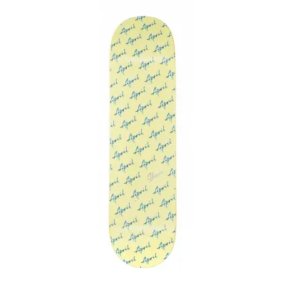 April Skateboards Shane Script Logo