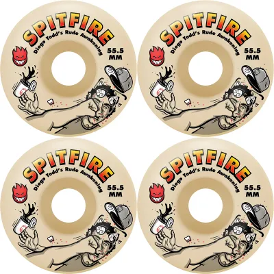 Spitfire Diego Todd Rude Awakening Pro Formula Four Classic 99du 55.5mm