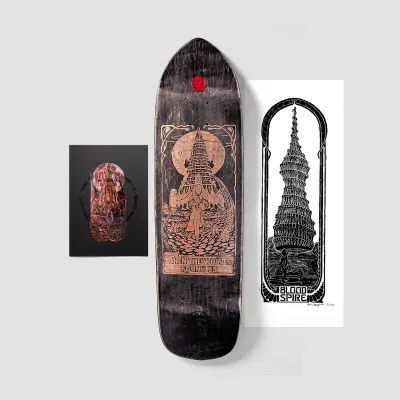 Heathen Skipp Wolves On Pointer Limited Edition Lino Cut Print