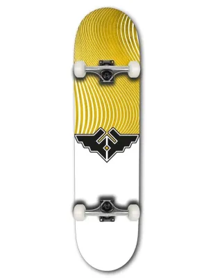 Fracture Wings V4 Yellow Skateboard