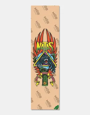Mob X Santa Cruz Natas Panther Graphic Grip Tape Sheet