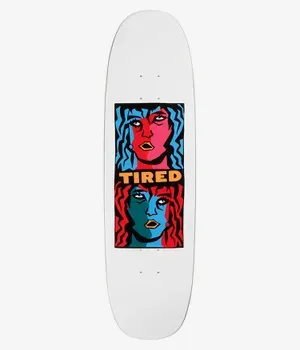 Tired Skateboards Double Vision Shaped