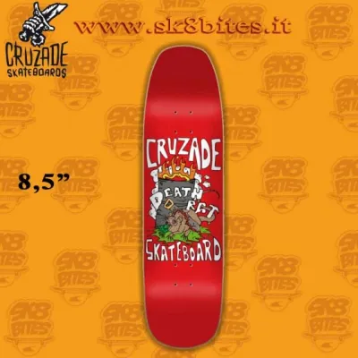 Cruzade Death Rat Skate Street Shaped
