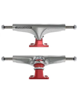 Independent Hollow Bar Logo Silver Ano Red Standard