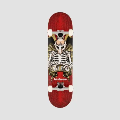 Birdhouse Th Icon Stage 1 Skateboard Red