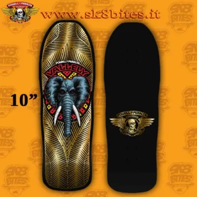 Powell Peralta Mike Vallely Elephant Reissue Foil 10 Street Skateboard Oldschool Deck