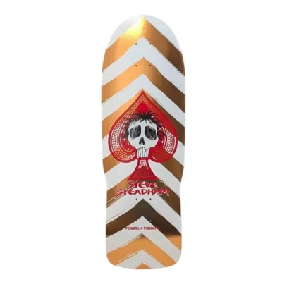 Powell Peralta Steadham Skull Spade Copper Foil Skateboard Deck