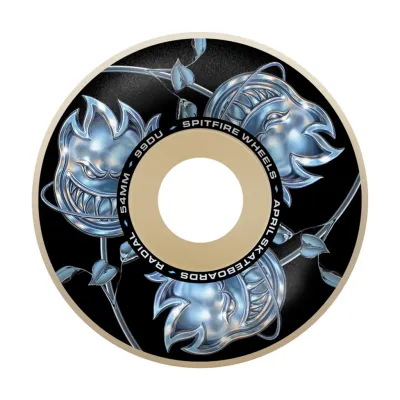 Spitfire X April Formula Four Radials Chrome Bighead