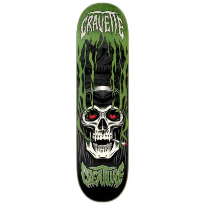 Creature Skateboards Gravette Hippie Skull Iv