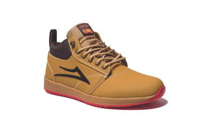 Ténis Lakai Griffin Mid – Nubuck – Mel
