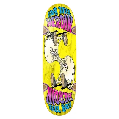 Heroin Skateboards Tall Boy Merged Random Stains