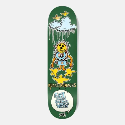 Krooked Skateboards Quartersnacks Get High