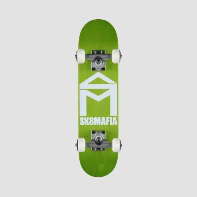 Sk8mafia House Logo Micro Skateboard Various Stains 6