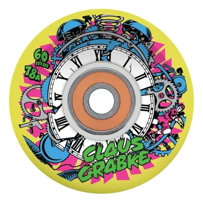 Claus Grabke Exploding Clock Blacklight Slime Balls Light Ups board