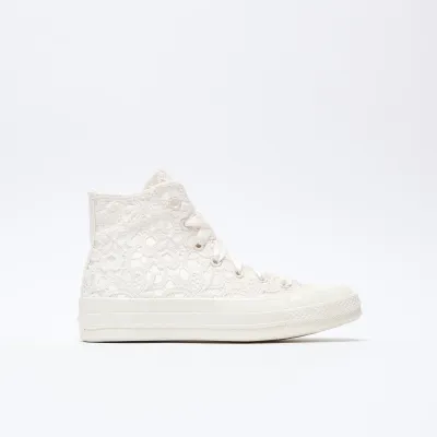 Converse Chuck 70 Hi crocheted Satin