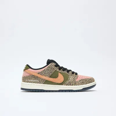 Arts & Rec X Nike Sb Dunk Low Pro Qs (khaki/amber rough rust Pink)