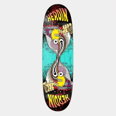 Heroin Skateboards Merged Anatomy Razor Egg Various Stains
