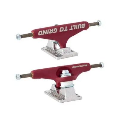 Independent Stage 11 Btg Speed Burgundy Silver Standard