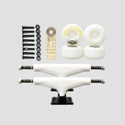 Picture Wheel Company White/black Undercarriage Kit 5.25