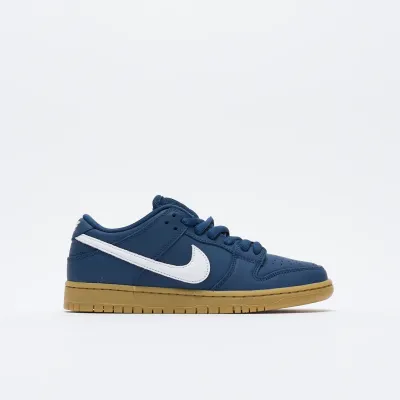 Nike Sb Dunk Low Pro (navy Light Brown)