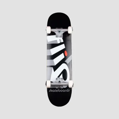 Flip Team Strobe Skateboard Black