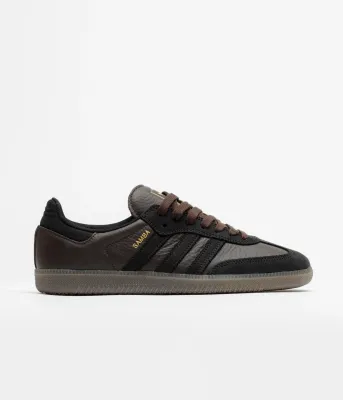 Adidas Samba Adv Shoes Dark core gum5