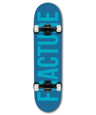 Fracture Fade Teal Skateboard